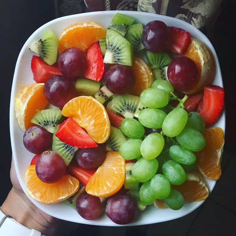صحن الفواكه في المنام